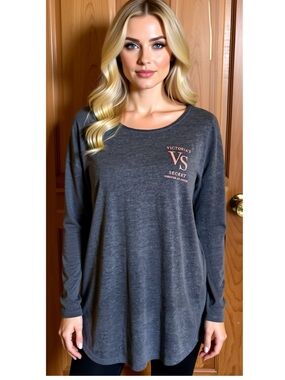 Victoria's Secret  Long Sleeve Sleep Shirt
